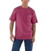 'Carhartt' Men's Loose Fit Heavyweight Pocket T-Shirt - Beet Red Heather -Outdoor Clothing Store K87 R60 MS22 b 1024x1024@2x