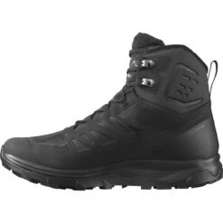 'Salomon' Men's 6" Outblast 400GR Thinsulate™ Climasalomon™ WP Winter - Black / Black -Outdoor Clothing Store L40922300 8 GHO OUTblastTSCSWP black.png.cq5dam.web .1200.1200 1024x1024@2x