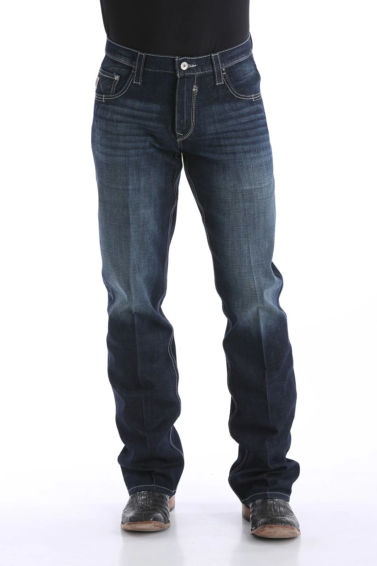 'Cinch' Men's Carter 2.4 Performance Denim - Dark Rinse 'Cinch' Men's Carter 2.4 Performance Denim - Dark Rinse -Outdoor Clothing Store