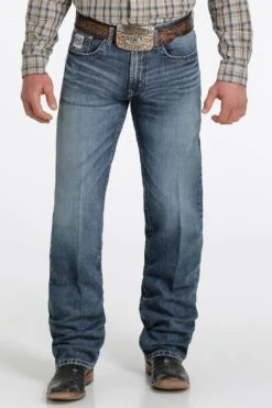 'Cinch' Men's White Label Relaxed Fit - Medium Stonewash