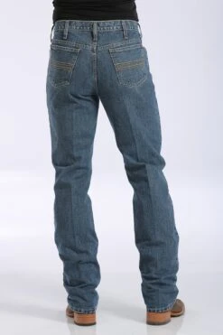 'Cinch' Men's Silver Label Slim Fit - Medium Stonewash -Outdoor Clothing Store MB98034001 3 1024x1024@2x