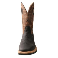 'Twisted X' Men's 12" Lite Western Work EH WP Steel Toe - Black / Brown 5 'Twisted X' Men's 12" Lite Western Work EH WP Steel Toe - Black / Brown -Outdoor Clothing Store MLCSW02 FR 2048x2048 1c4feb4c 5066 4587 8853 4a07d28d438c 1024x1024@2x