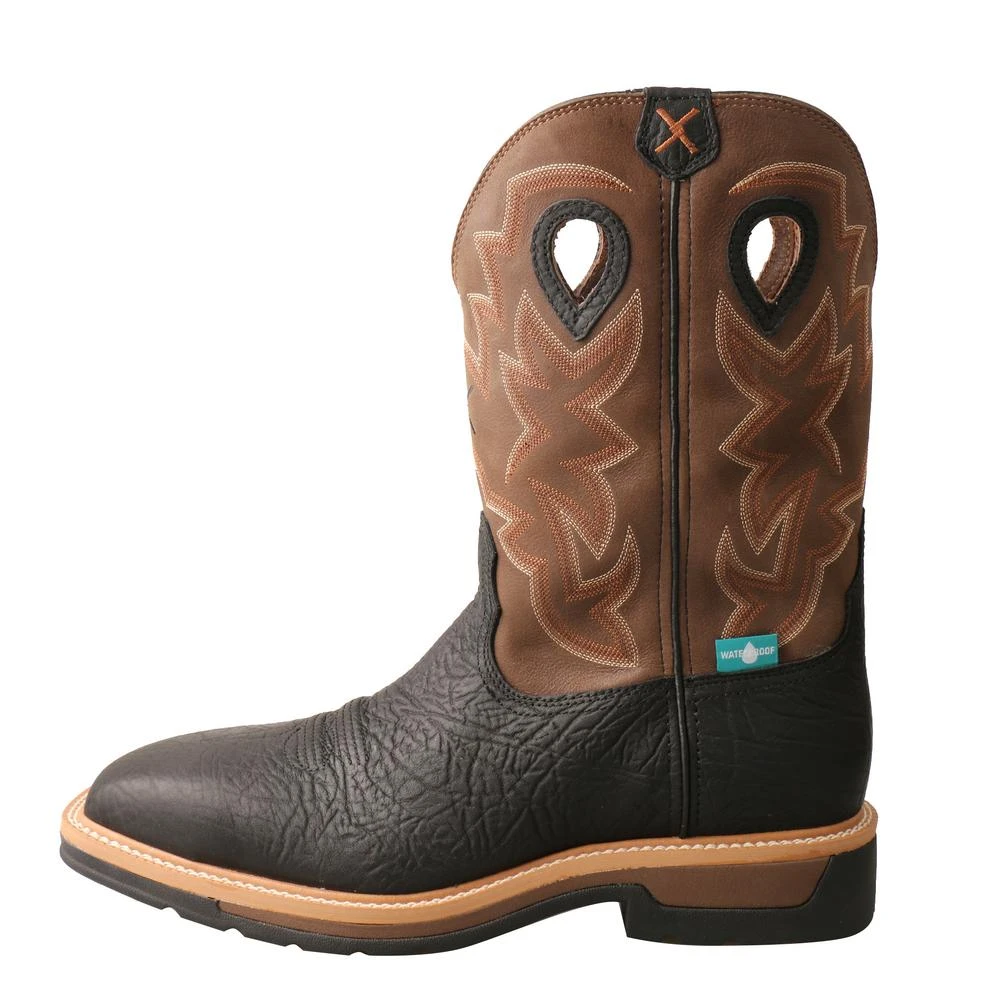 'Twisted X' Men's 12" Lite Western Work EH WP Steel Toe - Black / Brown 'Twisted X' Men's 12" Lite Western Work EH WP Steel Toe - Black / Brown -Outdoor Clothing Store MLCSW02 LT 2048x2048 ea5e54d6 f3f3 439d bfe3