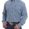 'Cinch' Men's Western Dot Print Button Down - Blue / White -Outdoor Clothing Store MTW1105090 2 1024x1024@2x