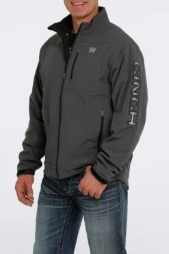 'Cinch' Men's Lined Bonded Jacket - Grey -Outdoor Clothing Store MWJ1567002 3 1024x1024@2x