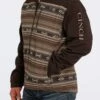 'Cinch' Men's Bonded Jacket - Brown Aztec -Outdoor Clothing Store MWJ1583002 2 1024x1024@2x