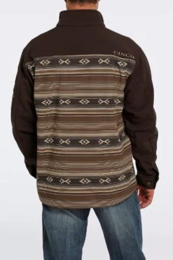 'Cinch' Men's Bonded Jacket - Brown Aztec -Outdoor Clothing Store MWJ1583002 3 1024x1024@2x