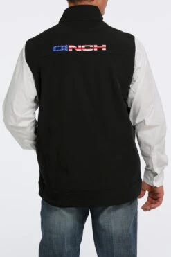 'Cinch' Men's Concealed Carry Bonded Vest - Black -Outdoor Clothing Store MWV1541005 3 1024x1024@2x