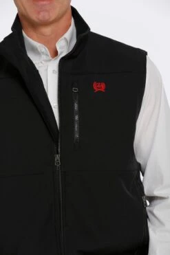 'Cinch' Men's Concealed Carry Bonded Vest - Black -Outdoor Clothing Store MWV1541005 4 1024x1024@2x