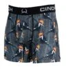 'Cinch' Men's 6" Woodpecker Boxer Brief - Grey -Outdoor Clothing Store MXY6002021 2 1024x1024@2x