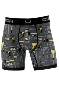 'Cinch' Men's 6" Tools Boxer Brief - Grey 4 'Cinch' Men's 6" Tools Boxer Brief - Grey -Outdoor Clothing Store MXY6002025 1024x1024@2x