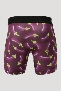 'Cinch' Men's 6" Eggplant Boxer Brief - Purple -Outdoor Clothing Store MXY6002027 3 1024x1024@2x