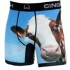 'Cinch' Men's 6" Cow Boxer Brief - Blue / Brown -Outdoor Clothing Store MXY6009009 2 1024x1024@2x