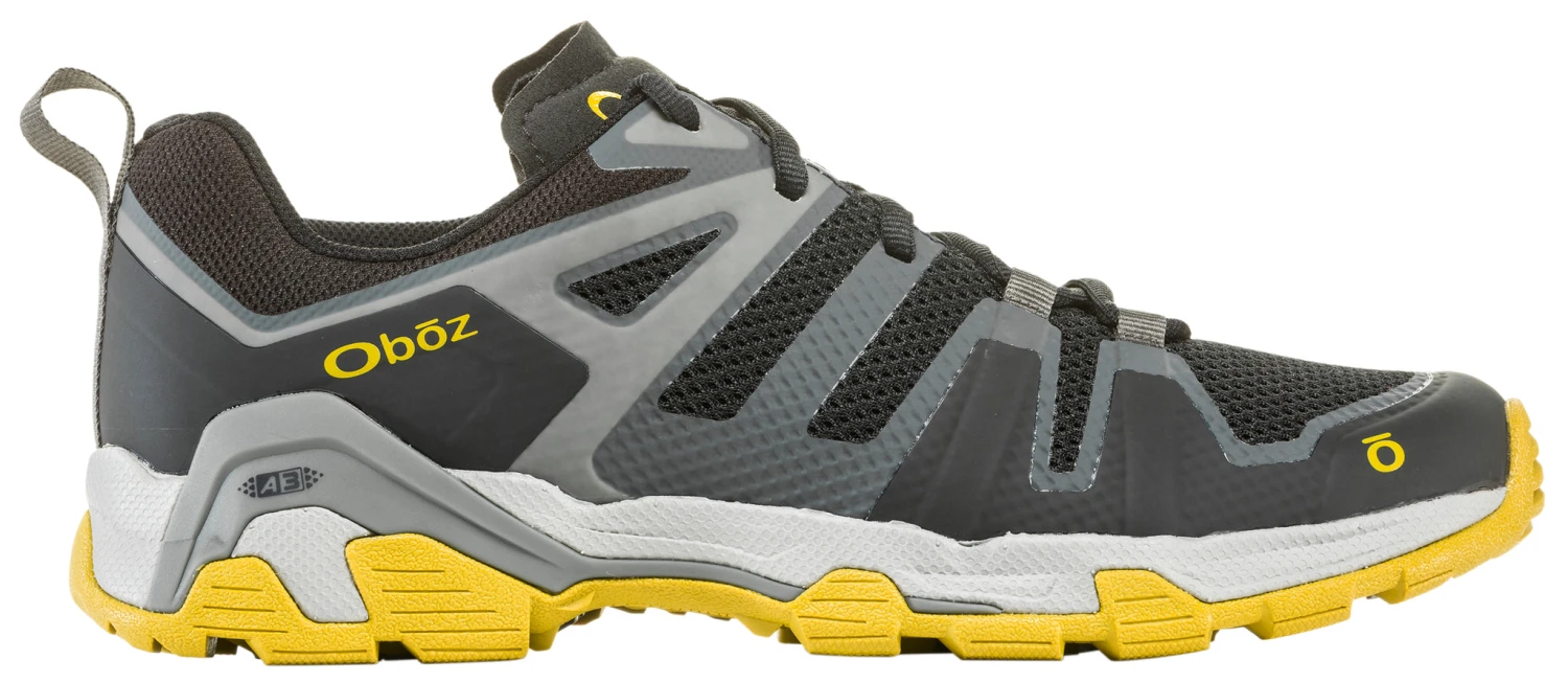 'Oboz' Men's Arete Low Hiker - Shadow / Sulfur Oboz Footwear 'Oboz' Men's Arete Low Hiker - Shadow / Sulfur -Outdoor Clothing Store M AreteLow Shadow Sulfur out
