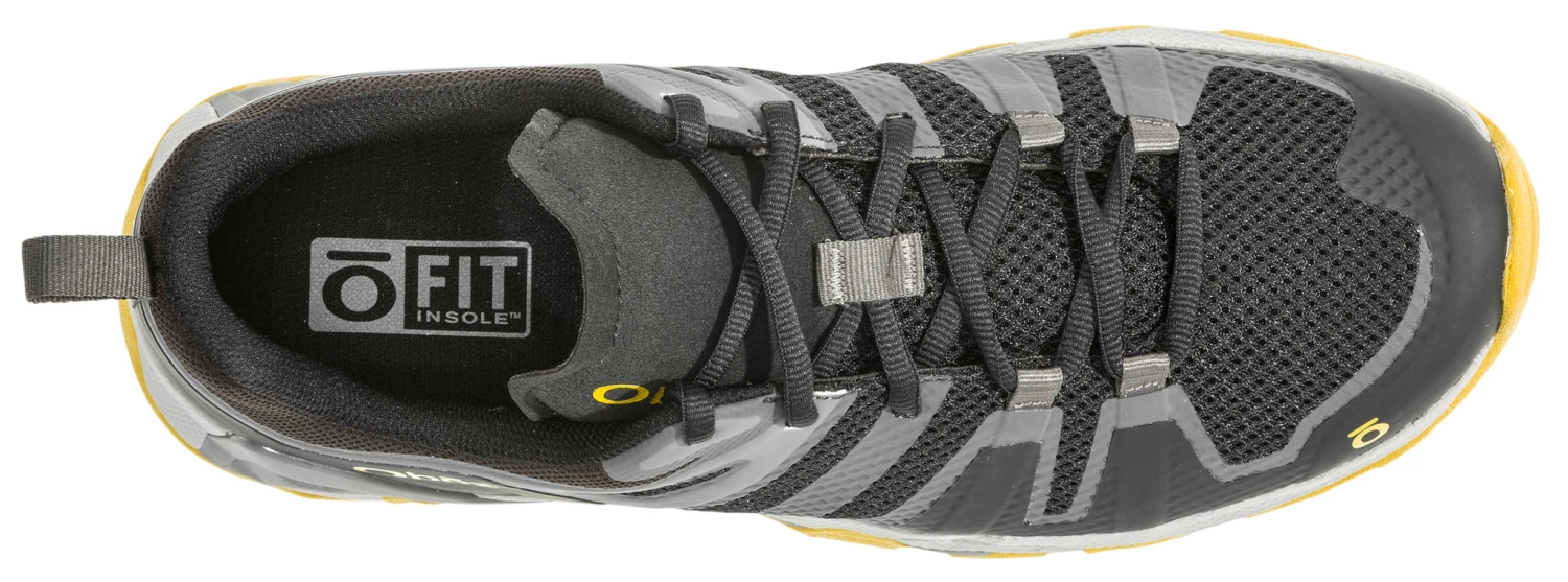 'Oboz' Men's Arete Low Hiker - Shadow / Sulfur Oboz Footwear 'Oboz' Men's Arete Low Hiker - Shadow / Sulfur -Outdoor Clothing Store