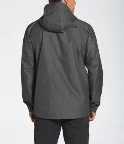 'The North Face' Men's Venture 2 WP Jacket - Dark Heather Grey (Tall) -Outdoor Clothing Store NF0A2VE9 6JJ back 1024x1024@2x