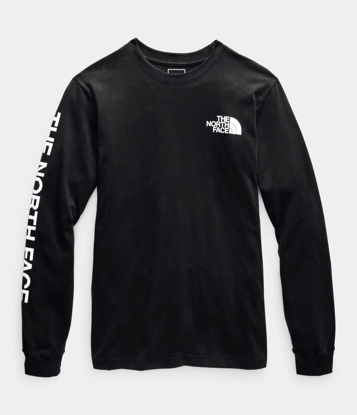 'The North Face' Men's Long Sleeve Hit T-Shirt - TNF Black 'The North Face' Men's Long Sleeve Hit T-Shirt - TNF Black -Outdoor Clothing Store