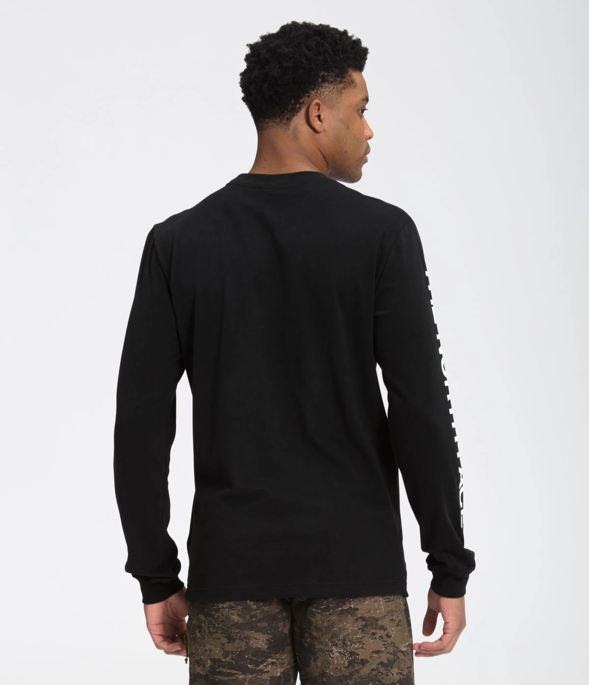 'The North Face' Men's Long Sleeve Hit T-Shirt - TNF Black 'The North Face' Men's Long Sleeve Hit T-Shirt - TNF Black -Outdoor Clothing Store