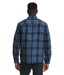 'The North Face' Men's Campshire Flannel - Shady Blue 3 'The North Face' Men's Campshire Flannel - Shady Blue -Outdoor Clothing Store NF0A4QPM 9F0 back 1024x1024@2x