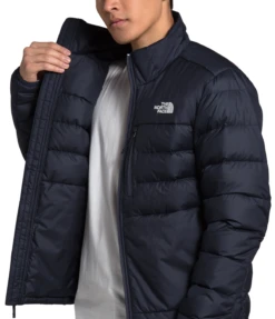 'The North Face' Men's Anconcagua 2 Jacket - Aviator Navy -Outdoor Clothing Store NF0A4R29 RG1 modelint 1024x1024@2x