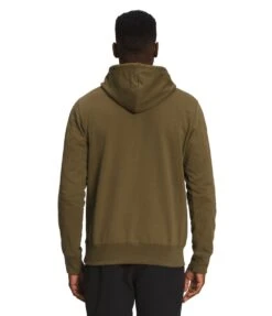 'The North Face' Men's Heritage Patch Pullover Hoodie - Military Olive -Outdoor Clothing Store NF0A7UNU 37U back 1024x1024@2x