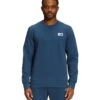 'The North Face' Men's Heritage Patch Crew - Shady Blue -Outdoor Clothing Store NF0A7WXH HDC hero 1024x1024@2x