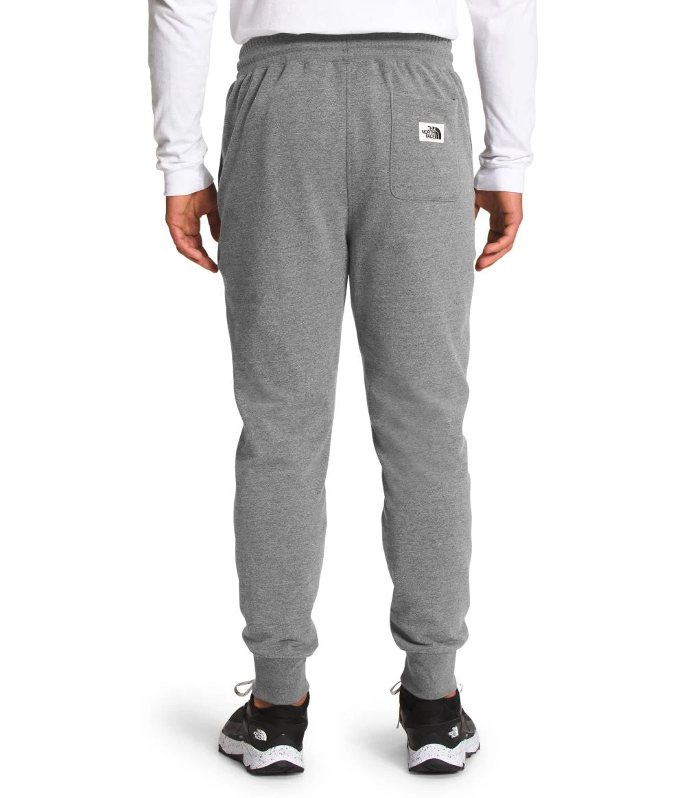 'The North Face' Men's Heritage Patch Joggers - Medium Grey Heather 'The North Face' Men's Heritage Patch Joggers - Medium Grey Heather -Outdoor Clothing Store