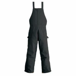 'Carhartt' Men's Zip To Waist Quilt Lined Biberall - Black -Outdoor Clothing Store R38 BLK Back S19 1024x1024@2x