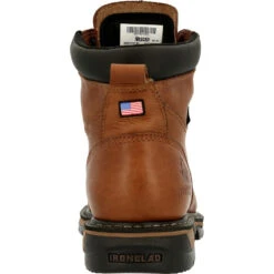 'Rocky' Men's 6" IronClad EH WP Steel Toe - Brown -Outdoor Clothing Store RKK0330 back 1024x1024@2x