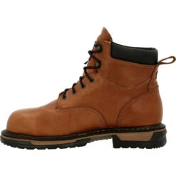 'Rocky' Men's 6" IronClad EH WP Steel Toe - Brown -Outdoor Clothing Store RKK0330 instep profile 1024x1024@2x