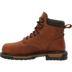 'Rocky' Men's 6" Ironclad MetGuard EH WP Steel Toe - Brown -Outdoor Clothing Store RKK0362 instep profile 1024x1024@2x