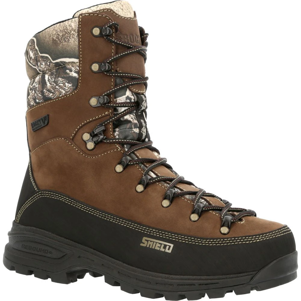 'Rocky' Men's 10" MTN Stalker Pro 800GR WP Hiker - Brown / Black /Realtree ™ 'Rocky' Men's 10" MTN Stalker Pro 800GR WP Hiker - Brown / Black /Realtree ™ -Outdoor Clothing Store