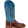 'Anderson Bean' Men's 13" Western Square Toe - Bison / Blue Lava -Outdoor Clothing Store S11161 1024x1024@2x