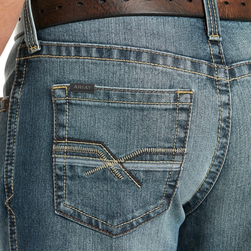 'Ariat' Men's M4 Low Rise Stretch Stockton Stackable Straight - Kentucky 'Ariat' Men's M4 Low Rise Stretch Stockton Stackable Straight - Kentucky -Outdoor Clothing Store