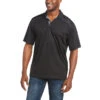 'Ariat' Men's Tek 2.0 Polo - Black 2 'Ariat' Men's Tek 2.0 Polo - Black -Outdoor Clothing Store S21 MNS WEST 10035171 front 1024x1024@2x
