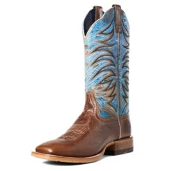 'Ariat' Men's 13" Firecatcher Western Square Toe - Well Brown -Outdoor Clothing Store S21 MNS WEST 10035952 3 4 front 1024x1024@2x