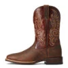 'Ariat' Men's Lasco Ultra Square Toe - Brown / Brown -Outdoor Clothing Store S22 MNS WEST 10040278 side 1024x1024@2x