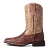 'Ariat' Men's 11" Night Life Ultra Western Square Toe - Antique Tabac Smooth Quill Ostrich / Sorrel Brown 1 'Ariat' Men's 11" Night Life Ultra Western Square Toe - Antique Tabac Smooth Quill Ostrich / Sorrel Brown -Outdoor Clothing Store S22 MNS WEST 10040344 side 1024x1024@2x