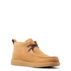 'Ariat' Men's 4" Clean Country Lace Up Chukka - Dark Tan -Outdoor Clothing Store S23 MNS WEST 10044602 medial 1024x1024@2x