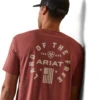 'Ariat' Men's Land Of The Free T-Shirt - Red Clay Heather 1 'Ariat' Men's Land Of The Free T-Shirt - Red Clay Heather -Outdoor Clothing Store S23 MNS WEST 10044744 detail02 1024x1024@2x