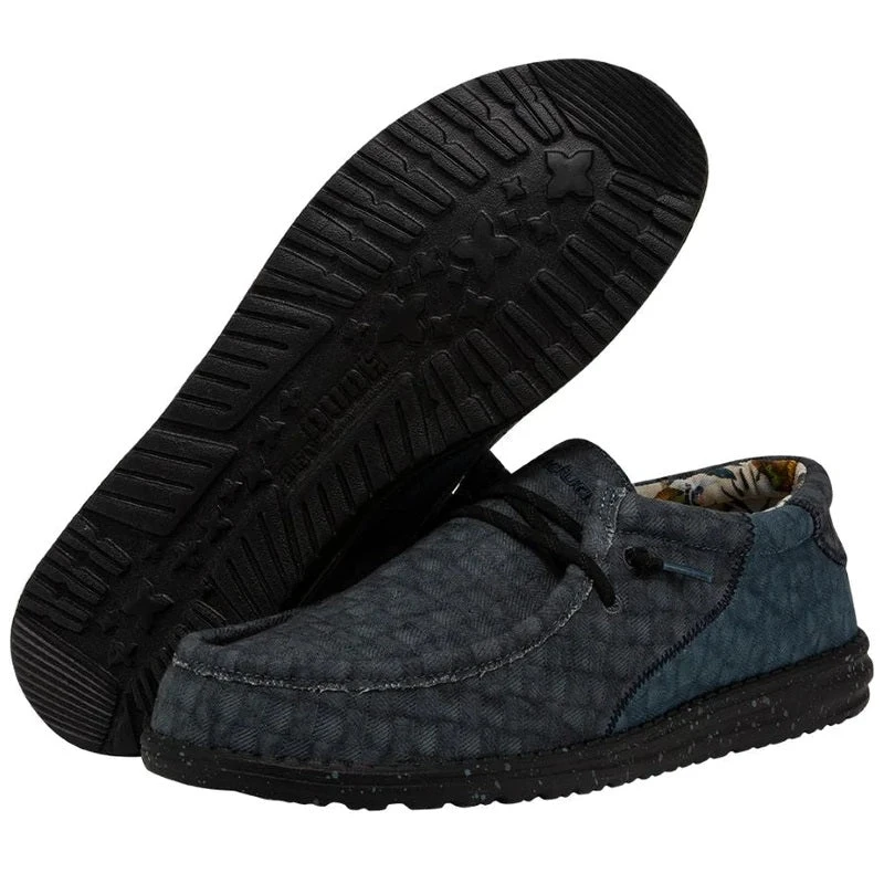 'Hey Dude' Men's Wally Break Cali - Sea 'Hey Dude' Men's Wally Break Cali - Sea -Outdoor Clothing Store