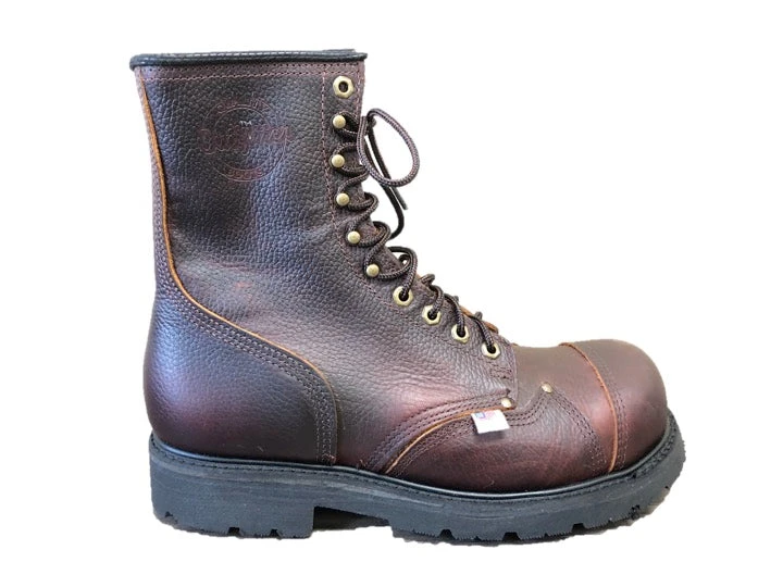 'Cove' Men's 8" Tower Climber Steel Toe - Brown 'Cove' Men's 8" Tower Climber Steel Toe - Brown -Outdoor Clothing Store