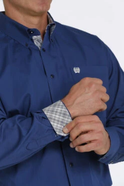 'Cinch' Men's Solid Stretch Classic Fit Button Down - Royal Blue -Outdoor Clothing Store Solid Stretch Royal Blue Mtw1105445 S 3 98978 1024x1024@2x