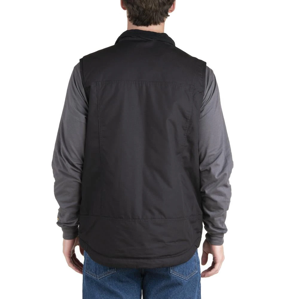 'Berne' Men's Torque Ripstop Vest - Black 'Berne' Men's Torque Ripstop Vest - Black -Outdoor Clothing Store