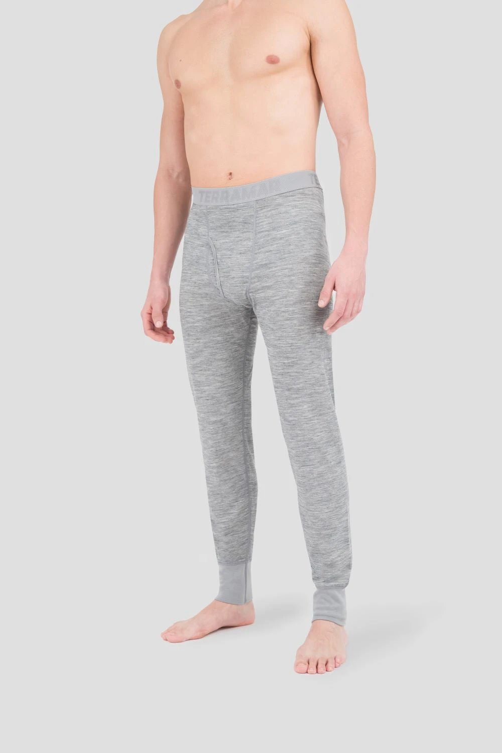 'Terramar' Men's 3.0 Merino Wool Bi-Layer Heritage Pant - Grey Heather 'Terramar' Men's 3.0 Merino Wool Bi-Layer Heritage Pant - Grey Heather -Outdoor Clothing Store
