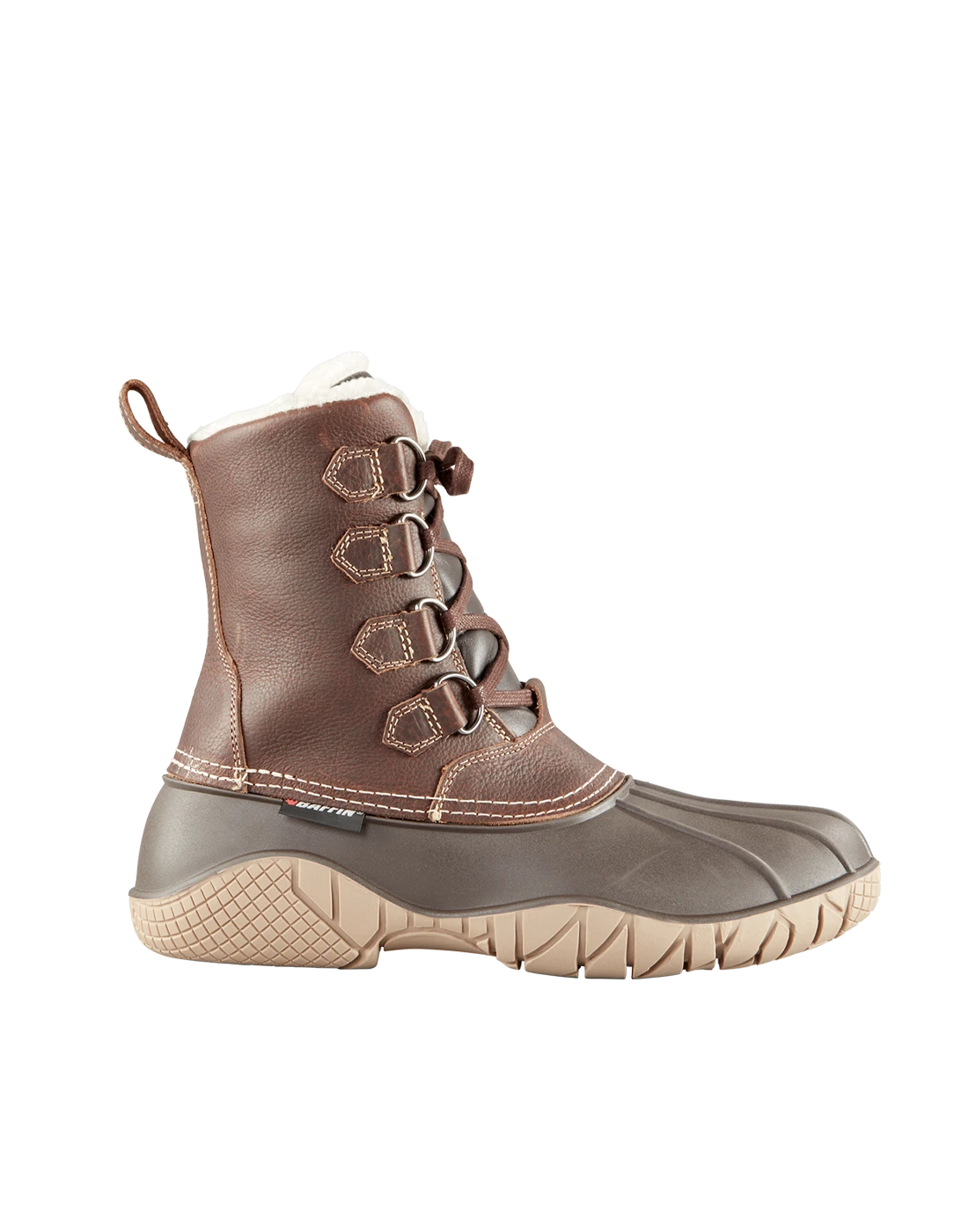 'Baffin' Men's 12" Yellowknife Insulated WP Boot - Brown 'Baffin' Men's 12" Yellowknife Insulated WP Boot - Brown -Outdoor Clothing Store