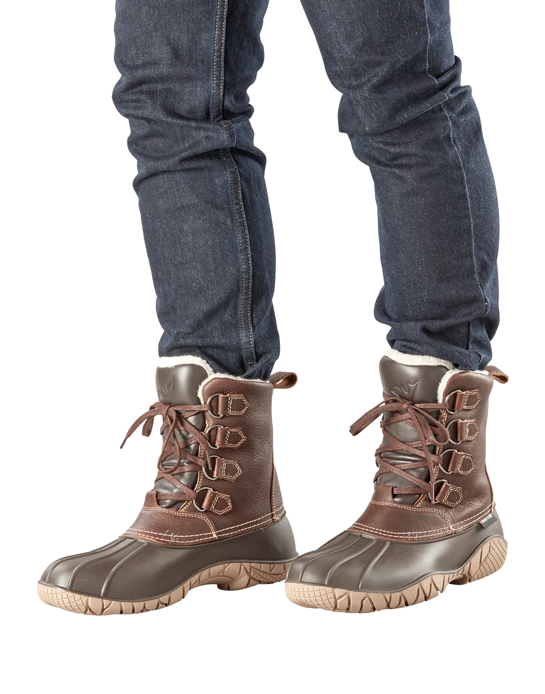 'Baffin' Men's 12" Yellowknife Insulated WP Boot - Brown 'Baffin' Men's 12" Yellowknife Insulated WP Boot - Brown -Outdoor Clothing Store