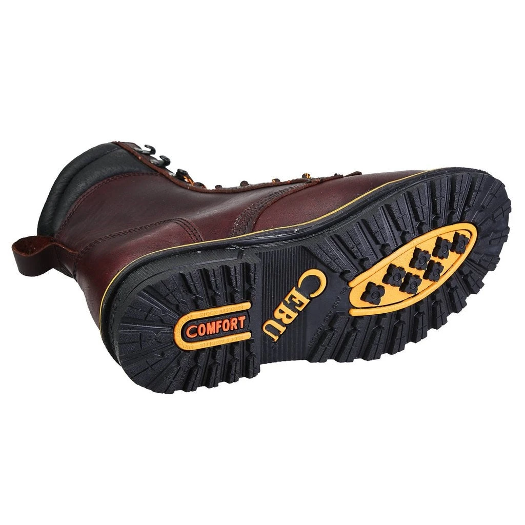 'CEBU' Men's 8" ATK Lacer Steel Toe - Brown 'CEBU' Men's 8" ATK Lacer Steel Toe - Brown -Outdoor Clothing Store