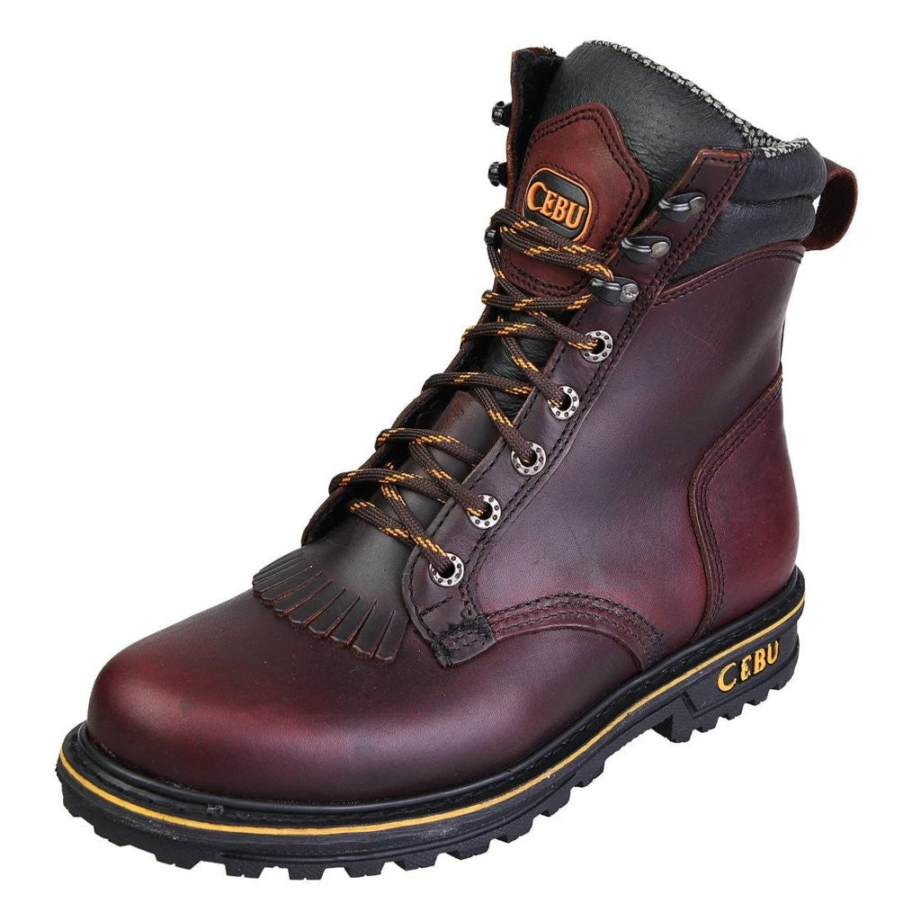 'CEBU' Men's 8" ATK Lacer Steel Toe - Brown 'CEBU' Men's 8" ATK Lacer Steel Toe - Brown -Outdoor Clothing Store
