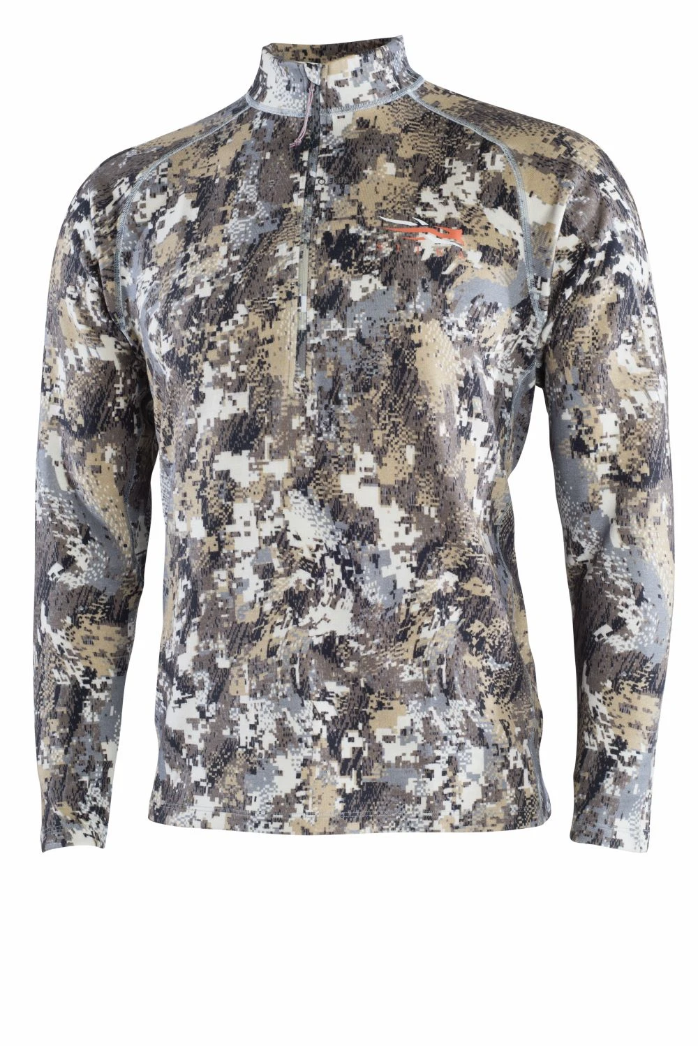 'Sitka' Merino Heavyweight Half-Zip - Whitetail : Elevated II 'Sitka' Merino Heavyweight Half-Zip - Whitetail : Elevated II -Outdoor Clothing Store